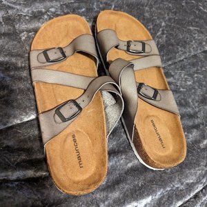 Maurice's footbed sandals